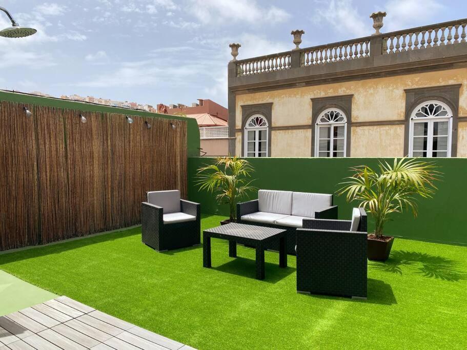 Traditional Townhouse With Private Rooftop Terrace Las Palmas de Gran Canaria Exteriör bild